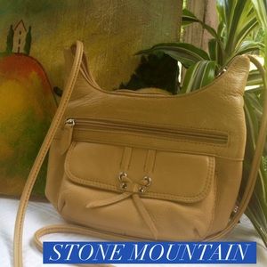 Leather Crossbody bag by Stone Mountain